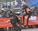 KTM organises spectacular Stunt show in Mangaluru